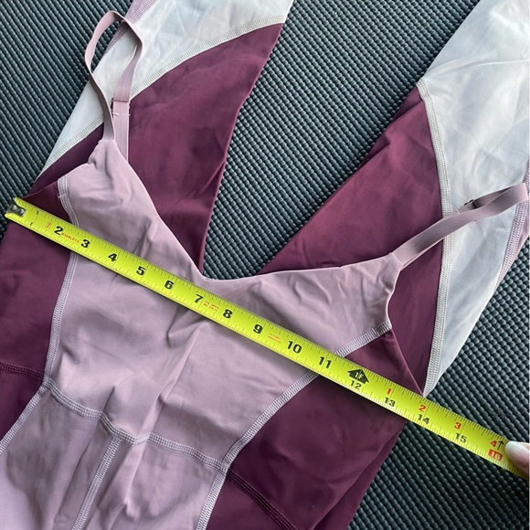 Outdoor Voices Superform Zoom Full Length Bodysuit Jumpsuit Deep Taupe - Picture 5 of 8